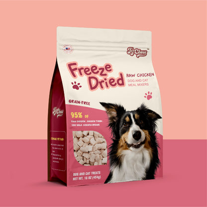 Freeze Dried Raw Chicken dog and cat Meal Mixer